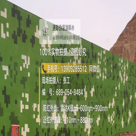 河北专业承接园区围墙迷彩喷涂、